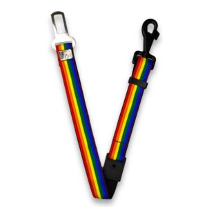 cinturon de seguridad para perros bandera gay