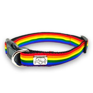 collar para perros bandera arcoiris collar para perros bandera gay collar para perros bandera lgtb collar para perros arcoiris